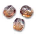 Facettes 3 mm Crystal Smoked Topaz poudr�  x50