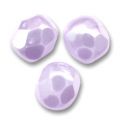 Fire Polished faceted round beads 4mm Mauve Pearl x50