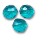 Facettes 10 mm Aquamarine Green x10