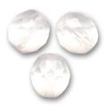 Facettes 10 mm Crystal Mat x10