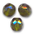 Facettes 10 mm Dark Olivine x10