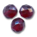 Facettes 10 mm Fuchsia x10