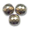 Facettes 10 mm Gold Bronze x10