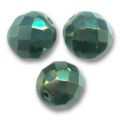 Facettes 10 mm Green Iris x10