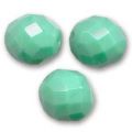 Facettes 10 mm Green Turquoise x10