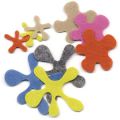 Assortiment de taches en feutrine x18