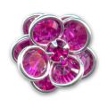 Flor 17 mm Fuchsia x1