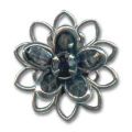 Flor 20 mm Black Diamond/Jet x1