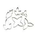 Set de 6 emporte-pi�ces feuilles et fleurs