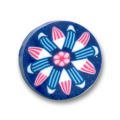 Palets Fimo 10x4 mm bleu marine x15
