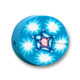 Palets Fimo 10x4 mm turquoise x15