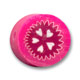 Palets Fimo 10x4 mm fuschia x15