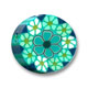 Palets Fimo 10x4 mm vert x15