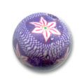 Rondes Fimo 10 mm violet x10