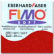 P�te Fimo Effect 56gr Rouge paillet� (n�202)