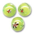 Rondes 12 mm Vert anis x4
