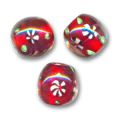 Rondes 12 mm Siam x4