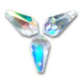 Gouttes 6000 11x5.5 mm Crystal AB x boite de 288
