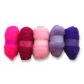 Assortiment de laine � feutrer Rose