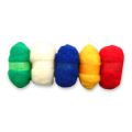 Assortiment de laine � feutrer coloris vifs