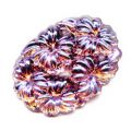 Cabochon  artisanal Light amethyst AB 24x17 mm