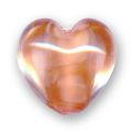 Coeur 18x18 mm Peach