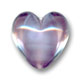 Coeur 18x18 mm Tanzanite