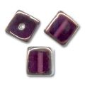 Cube d�cor cuivr� 10 mm Amethyst