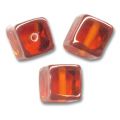 Cube d�cor cuivr� 10 mm Hyacinth