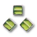 Carr� d�cor cuivr� 10 mm Olivine