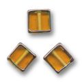 Carr� d�cor cuivr� 10 mm Topaz