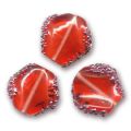 Hexagone d�cor cuivr� 14x10 mm Dark Hyacinth