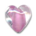 Coeur 18x18 mm Rose