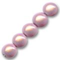 Perles Magiques 10 mm Rose Poudr� x10