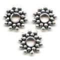 Intercalaire en Argent 925 1.30x9 mm x4