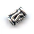Tubes 6x4 mm en Argent 925 x10