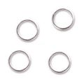 Anneaux ferm�s 8x0.8 mm en Argent 925 x10