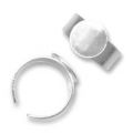 Bague plateau 14 mm Argent 925 x1