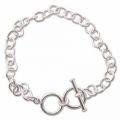 Bracelet fermoir T 215 mm en Argent 925 x1
