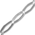 Cha�ne maille ovale 7 mm en Argent 925 x 50cm