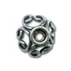 Coupelle 7x12 mm en Argent 925 oxyd� x1