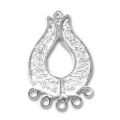 Intercalaires filigrann�s 26x18 mm en Argent 925 x2