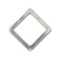 Intercalaire losange en Argent 925 24 mm x1