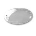 Perle intercalaire bomb�e en Argent 925 25x20 mm x1