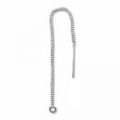 Chainettes d'oreilles en Argent 925 140 mm x2