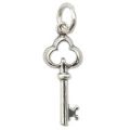 Breloque clef 22 mm en Argent x1