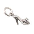 Breloque chaussure compens�e 15 mm en Argent x1