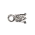Embout pour fil 2 mm  en Argent 925 x1