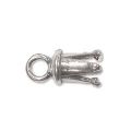 Embout pour fil 2 mm  en Argent 925 x1