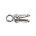 Embout pour fil 2 mm  en Argent 925 x1
